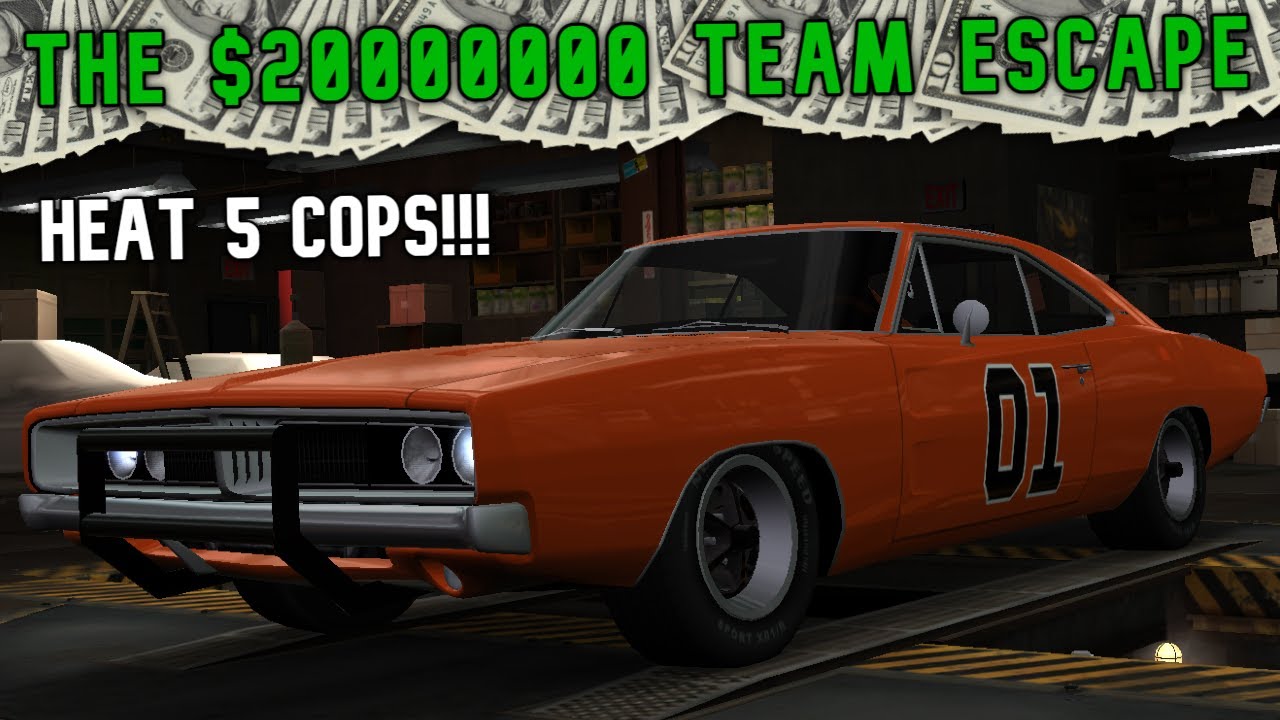 NFS World Online (Freeroam Sparkserver) - The $20,000,000 Team Escape!