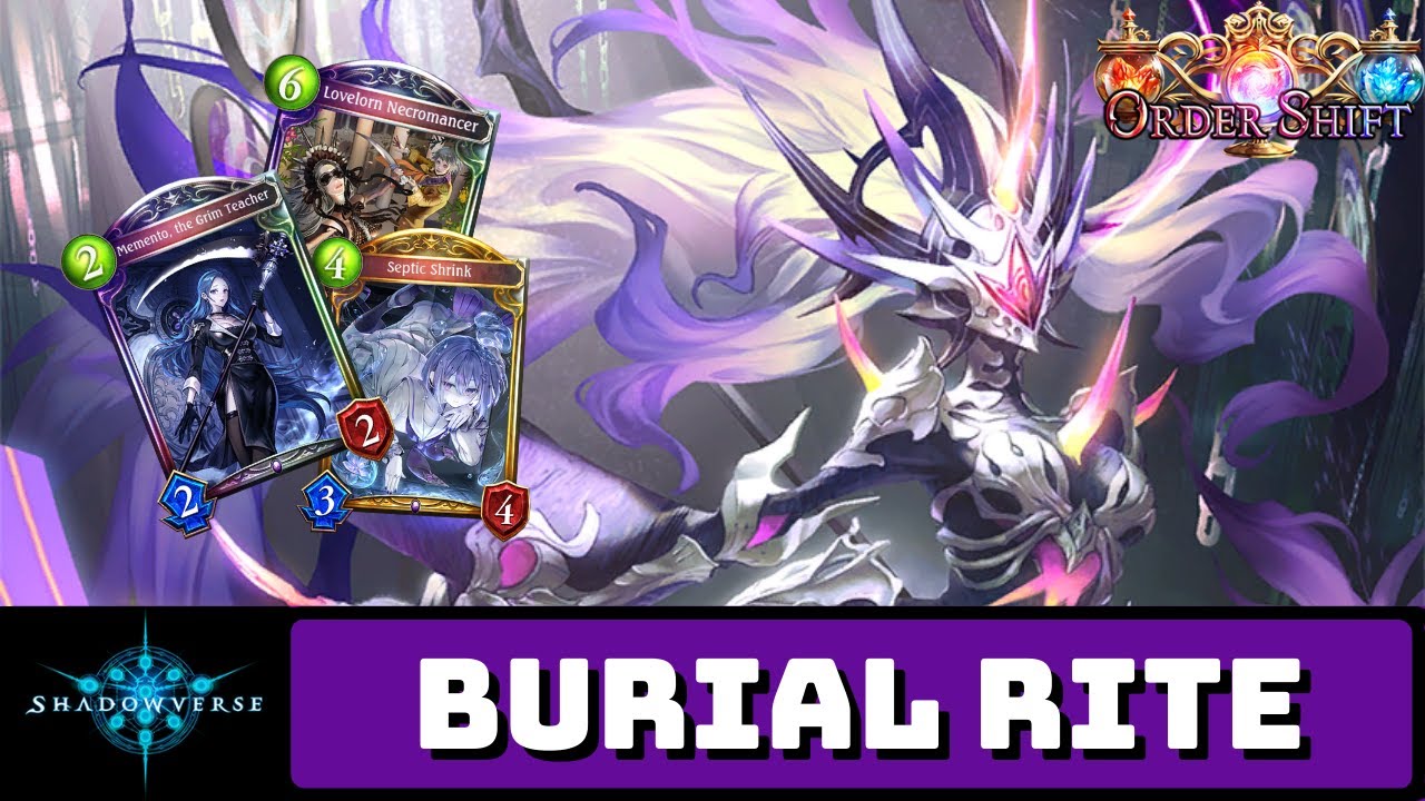 【Shadowverse】 Burial Rite Shadowcraft | Order Shift (Rotation)