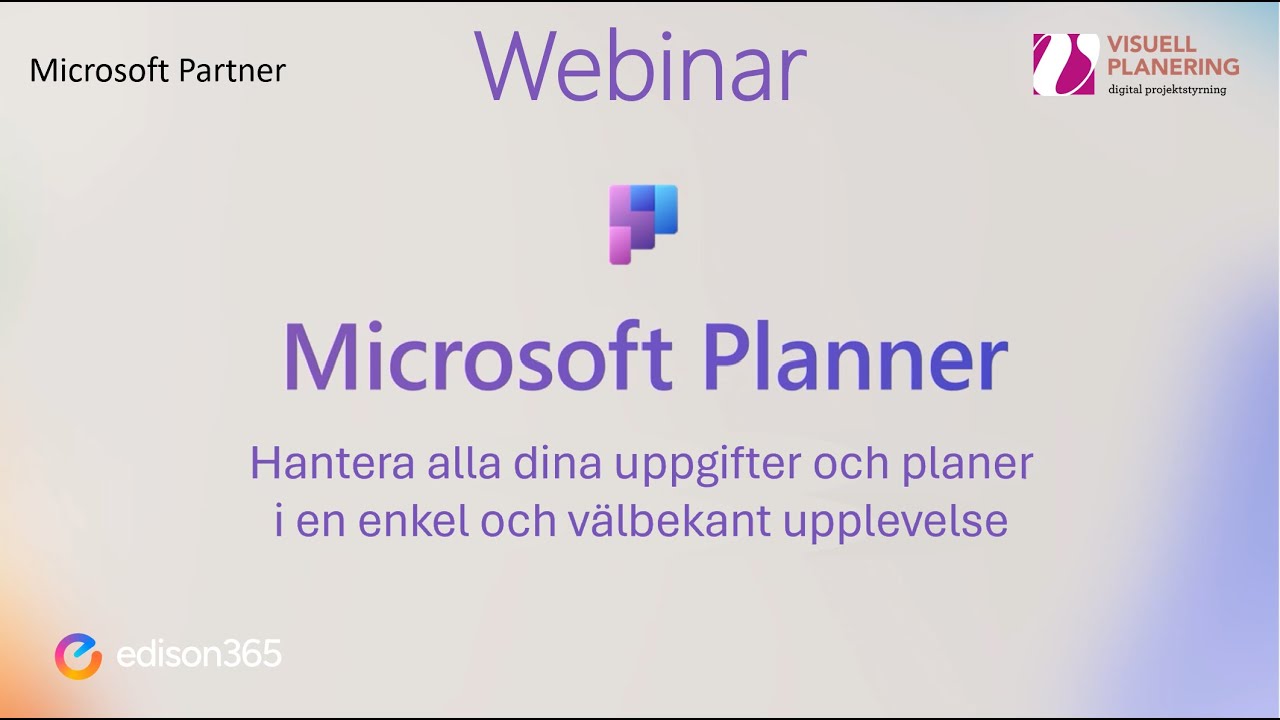 NYA MICROSOFT PLANNER