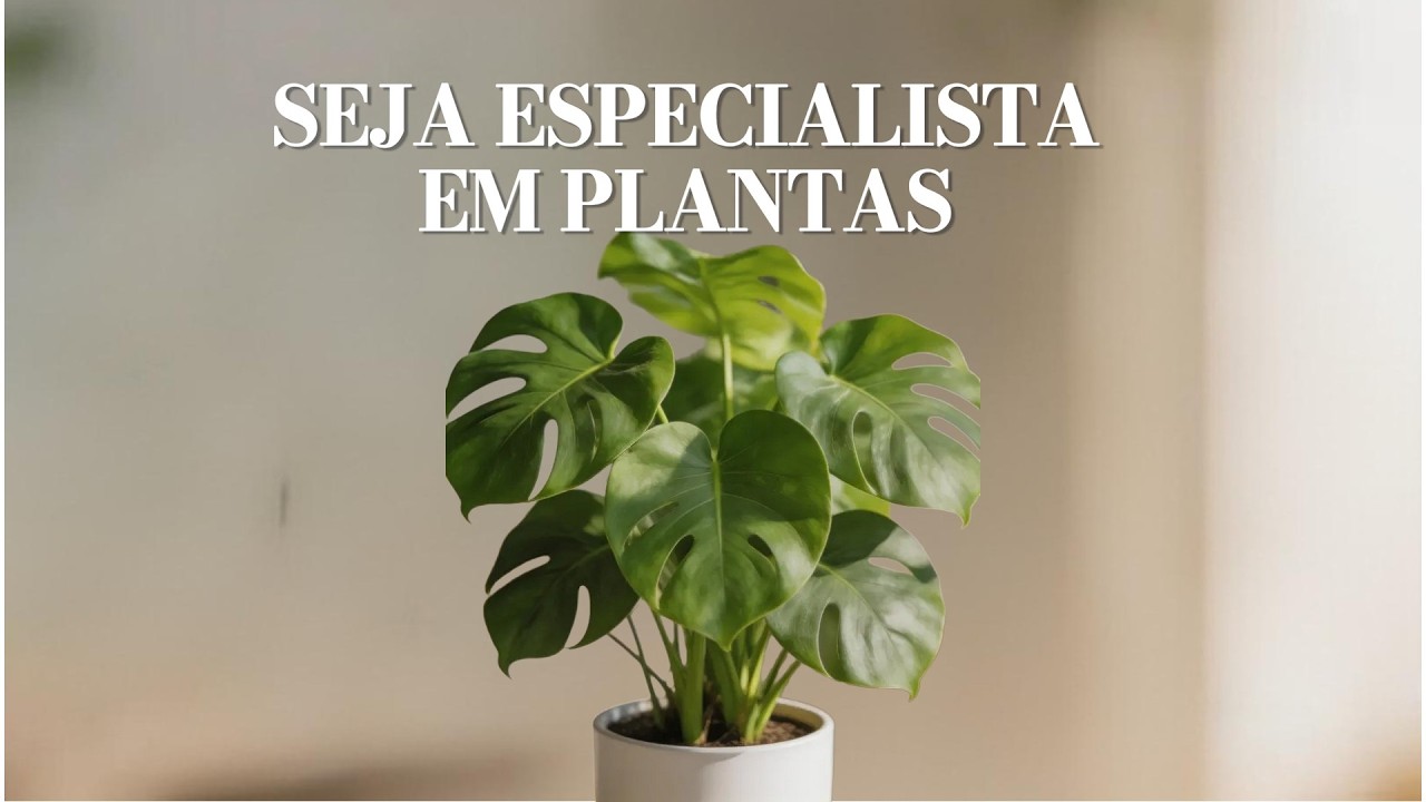 VEJA esse VIDEO se quiser ser um ESPECIALISTA em PLANTAS