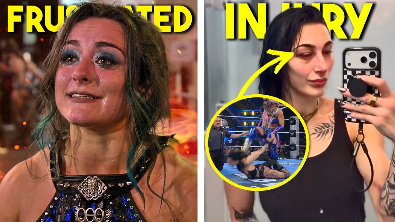 REAL REASON WWE Pulled IYO SKY...WWE Wrestler FRUSTRATED...Rhea Ripley INJURED..Wrestling News