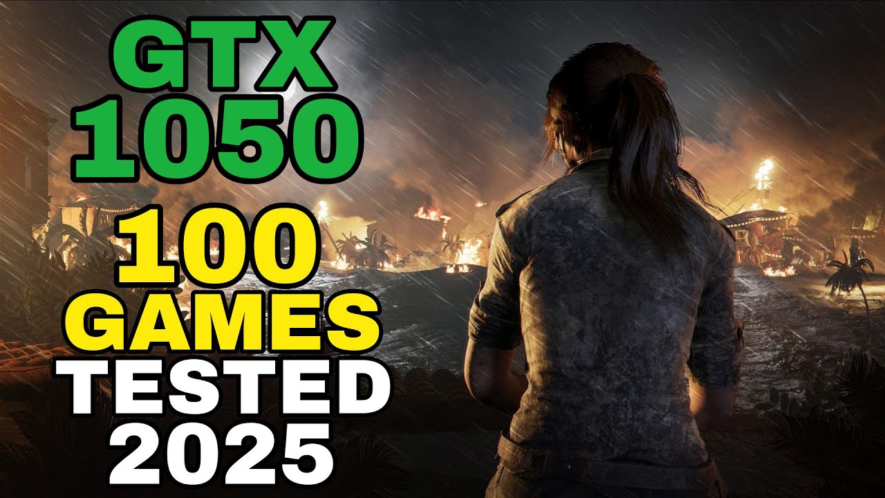 GTX 1050 VS 2025 | Test in 100 Games | 1080p