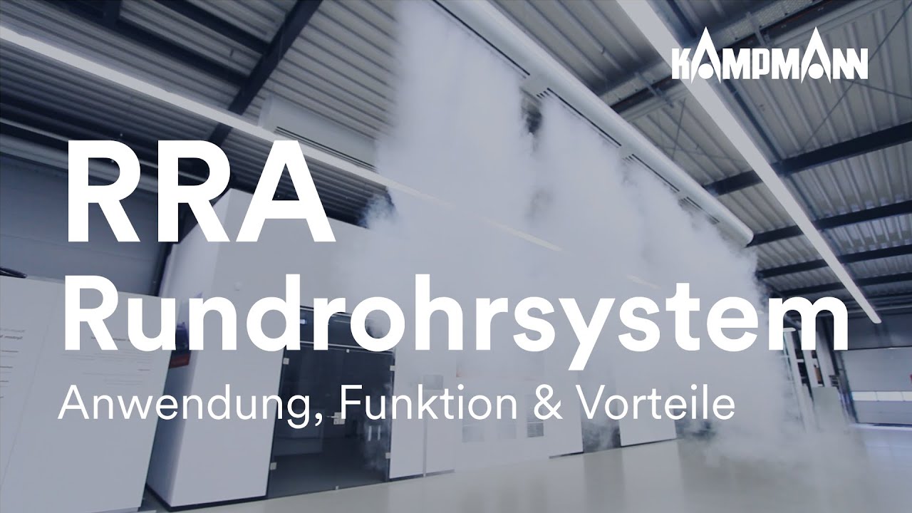 RRA Rundrohrsystem | Anwendung, Funktionen & Vorteile