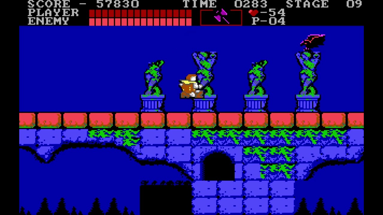 Castlevania (MS-DOS, 1990) - playthrough