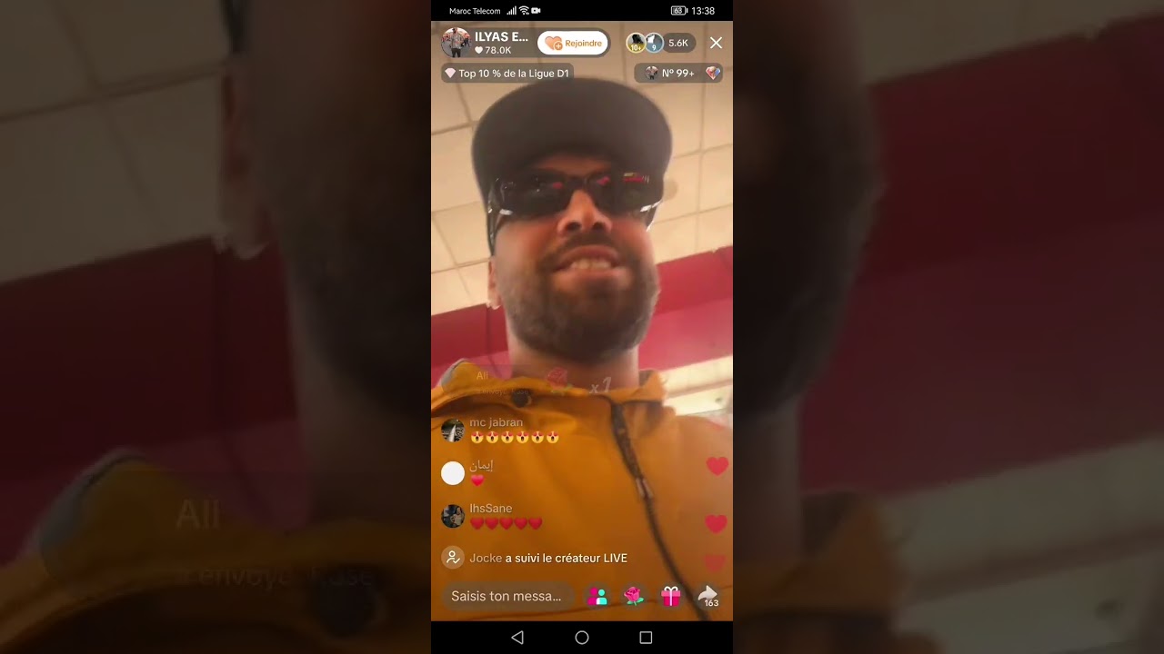 Ilyas el maliki tiktok live IRL