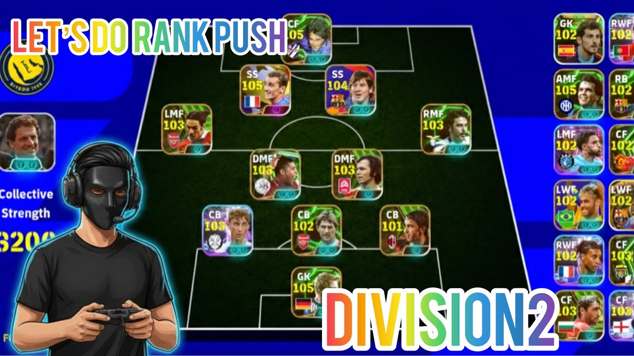 DIVISION RANK PUSH EFOOTBALL 26 