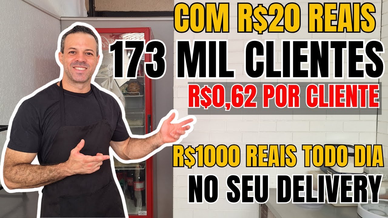 VENDA R$1000 MIL REAIS TODO DIA NO SEU DELIVERY I PASSO A PASSO COMO FAZER TRÁFEGO PAGO PRA DELIVERY