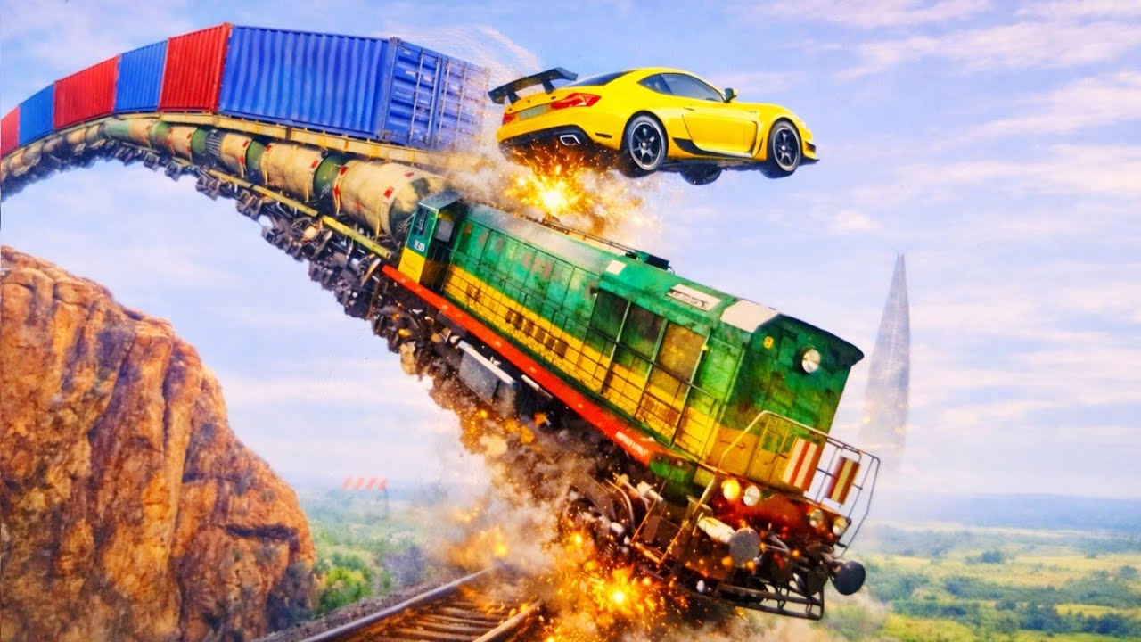 Impossible Ramp Car Racing Gameplay 😱 Car Racing Stunt - Android King Games 