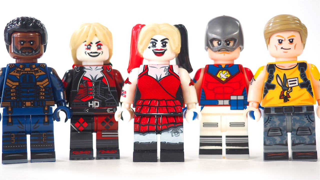 LEGO The Suicide Squad Unofficial Lego Minifigures