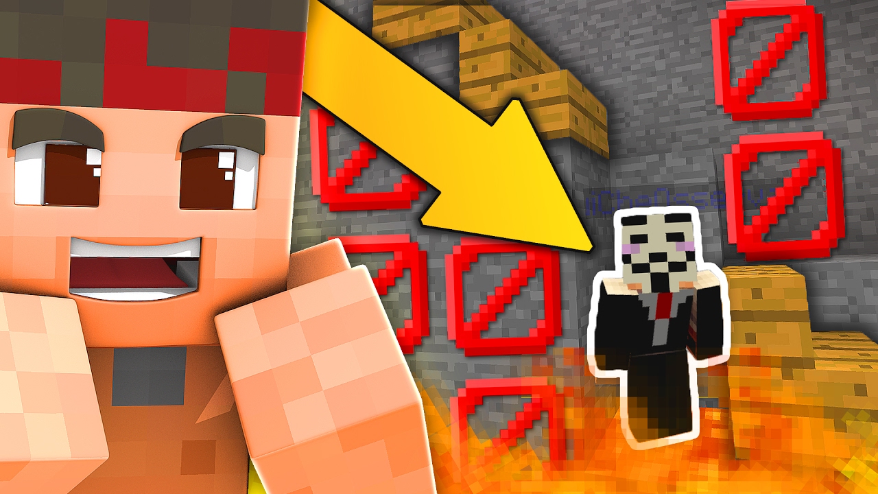 SCALE FINTE, TRAPPOLA INVISIBILE PER L'HACKER!! | TROLL AL HACKER - Minecraft ITA