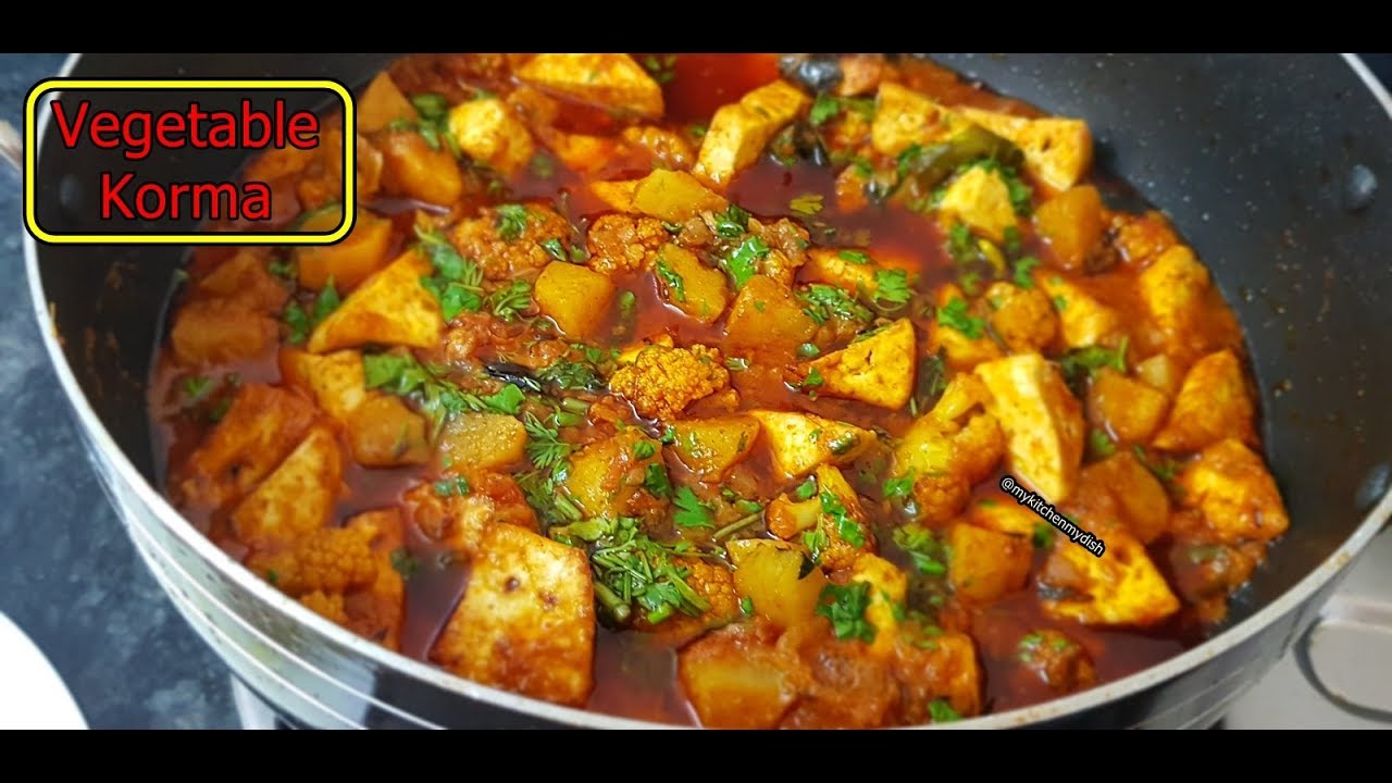 Mix Vegetable Kurma For Chapathi | वेजिटेबल कॉरमा  | Vegan Recipe | Best Korma