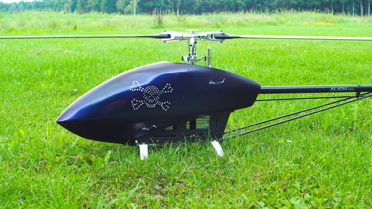 Blue Monster class 800 RC Power Heli - Align T-Rex 800 Pro DFC - Thomas Petschel 2016_08_06