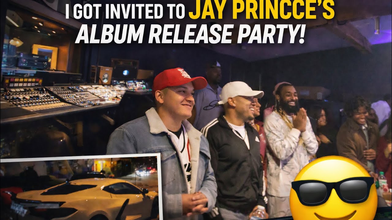 I Got Invited Inside a Private Recording Studio… (Album Release Party) 🎤🔥