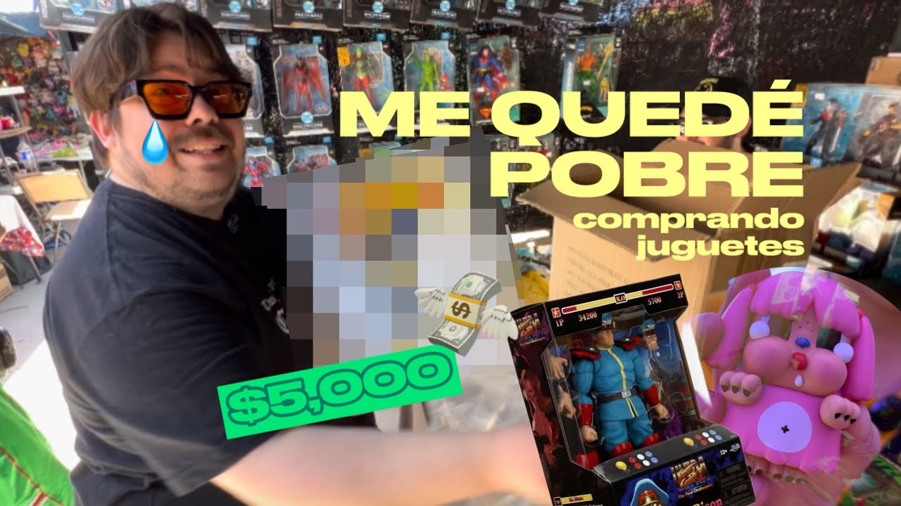 Gasté Más de $5,000 en una FIGURA en el Mercadito de la Y Griega | Juguetes y Coleccionables