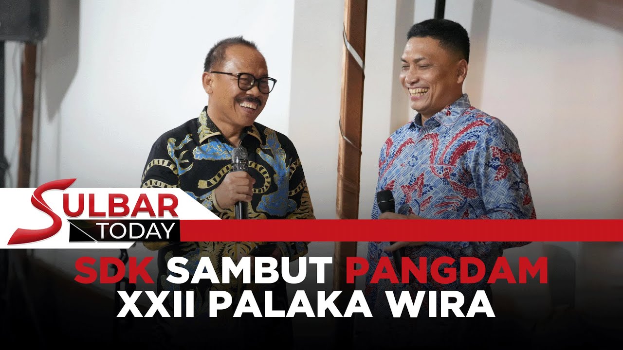 Gubernur Sulbar Sambut PANGDAM XXIII PALAKA WIRA