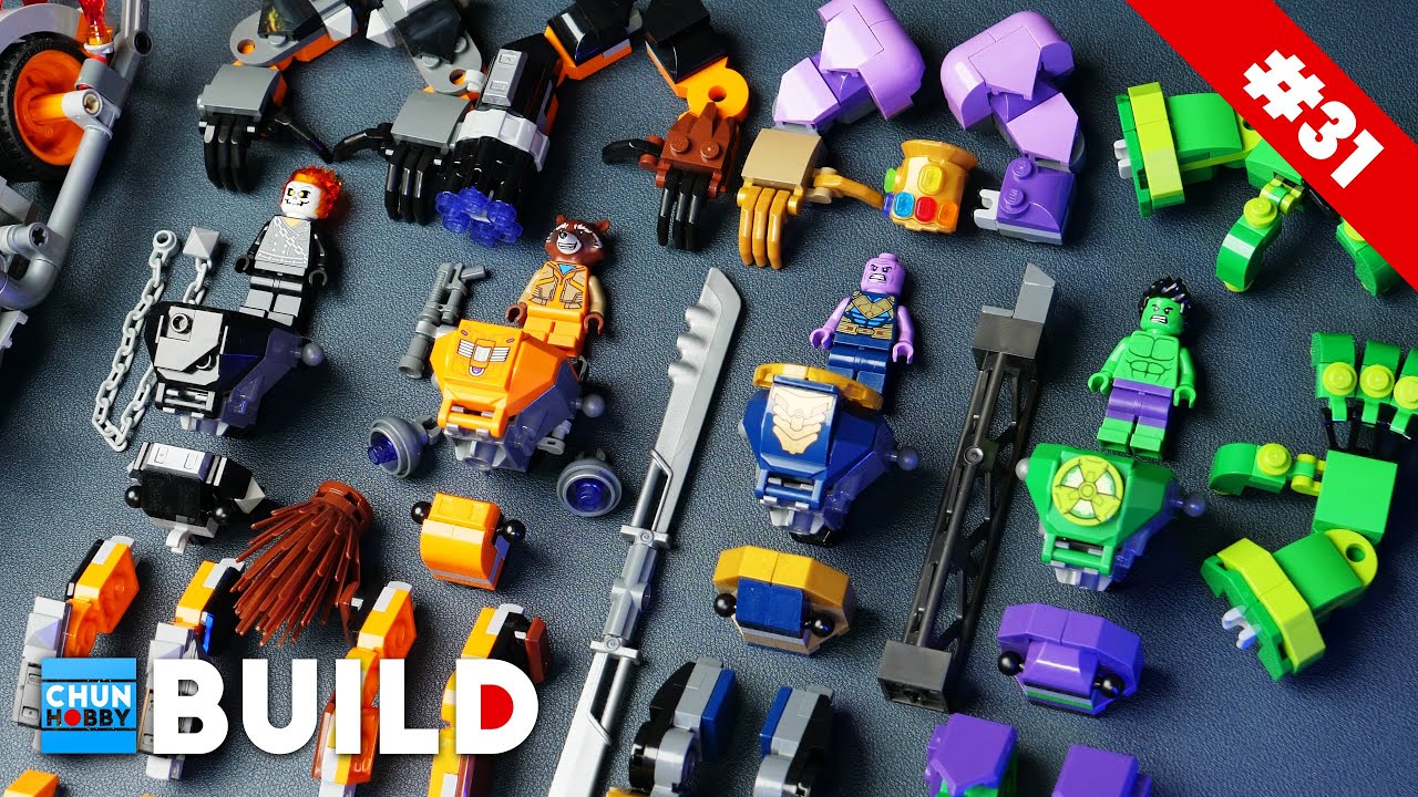 LEGO Speed Build! Marvel Mech Armor Collection 2023 | LEGO Marvel Super Heroes | Beat Build