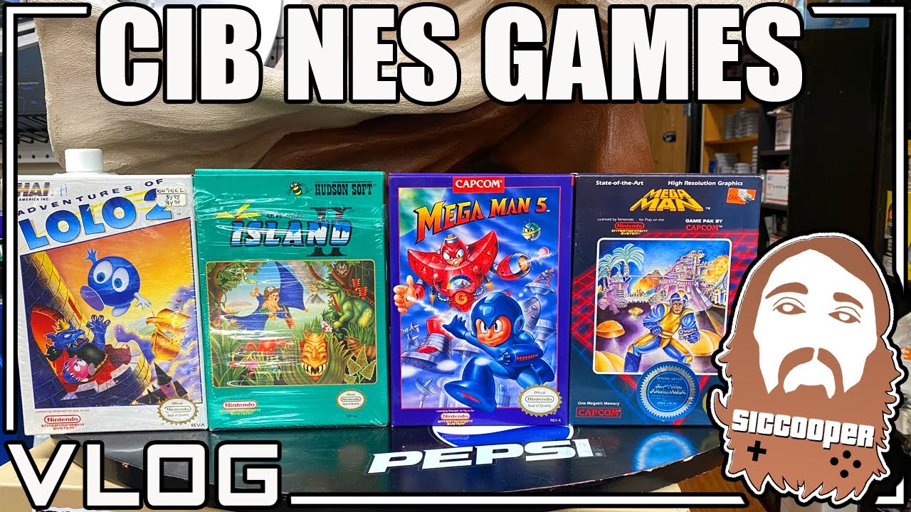 CIB Mint Nintendo NES Games! | SicCooper