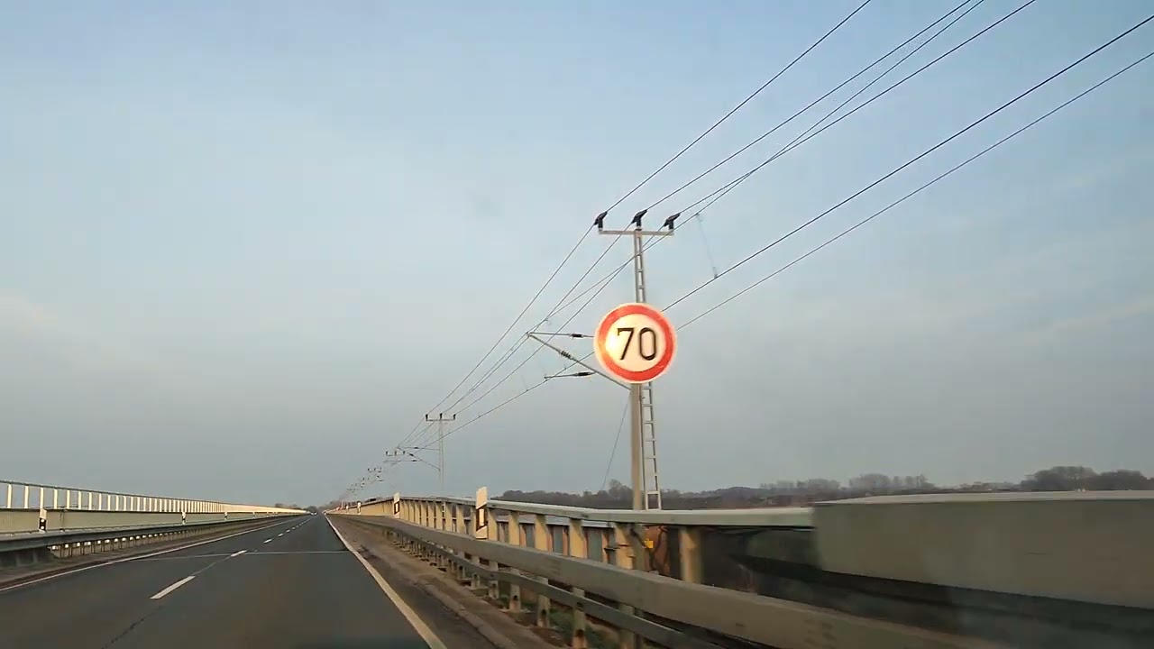 Auf dem R&uuml;gendamm &uuml;ber den Strelasund #stralsund #ruegen #strelasund
