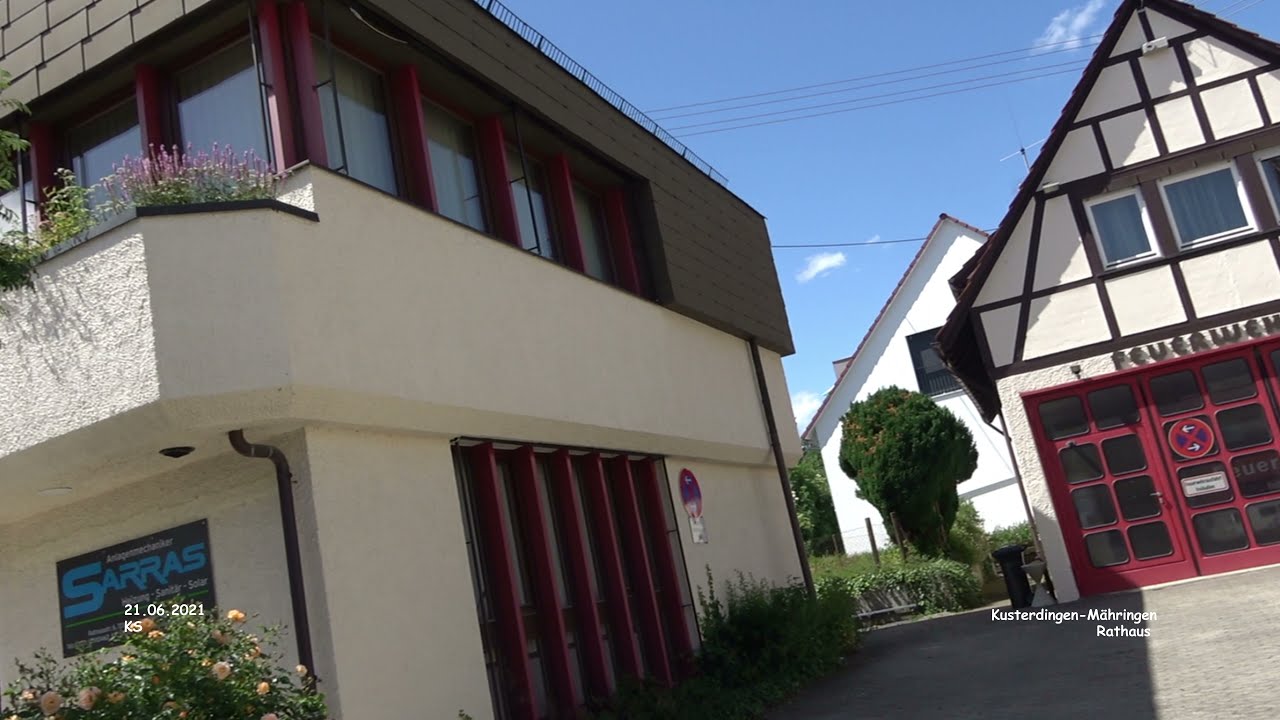 Rathaus - M&auml;hringen - Kusterdingen