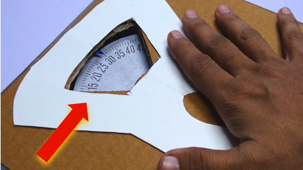 Cardboard weighing scale for school project | DIY working model of weighing scale | Weighing machine