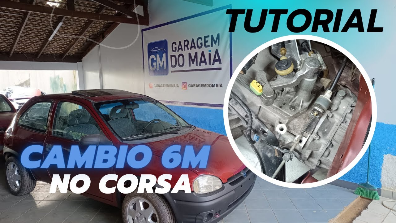 Gm Corsa wind 1.8 Flex - Adaptação tutorial cambio 6 marchas do Onix