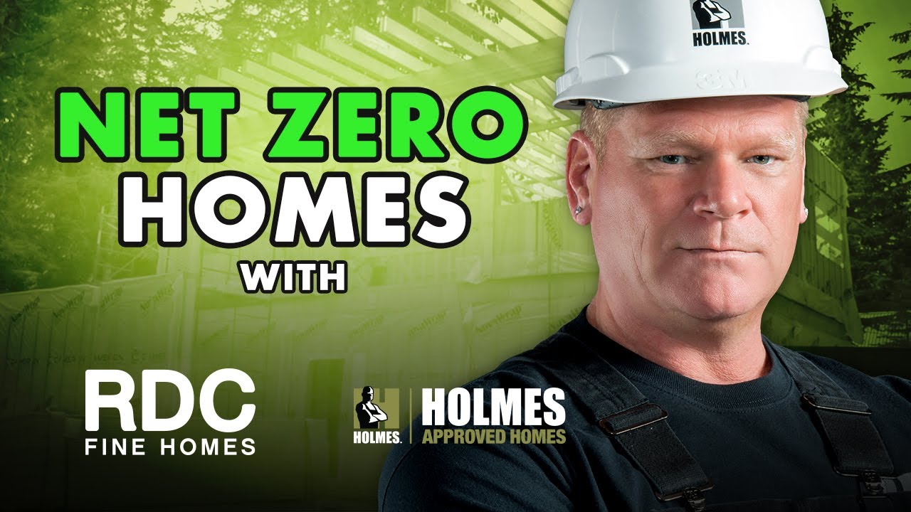 Строительство дома с нулевым энергопотреблением совместно с RDC Fine Homes и Майком Холмсом