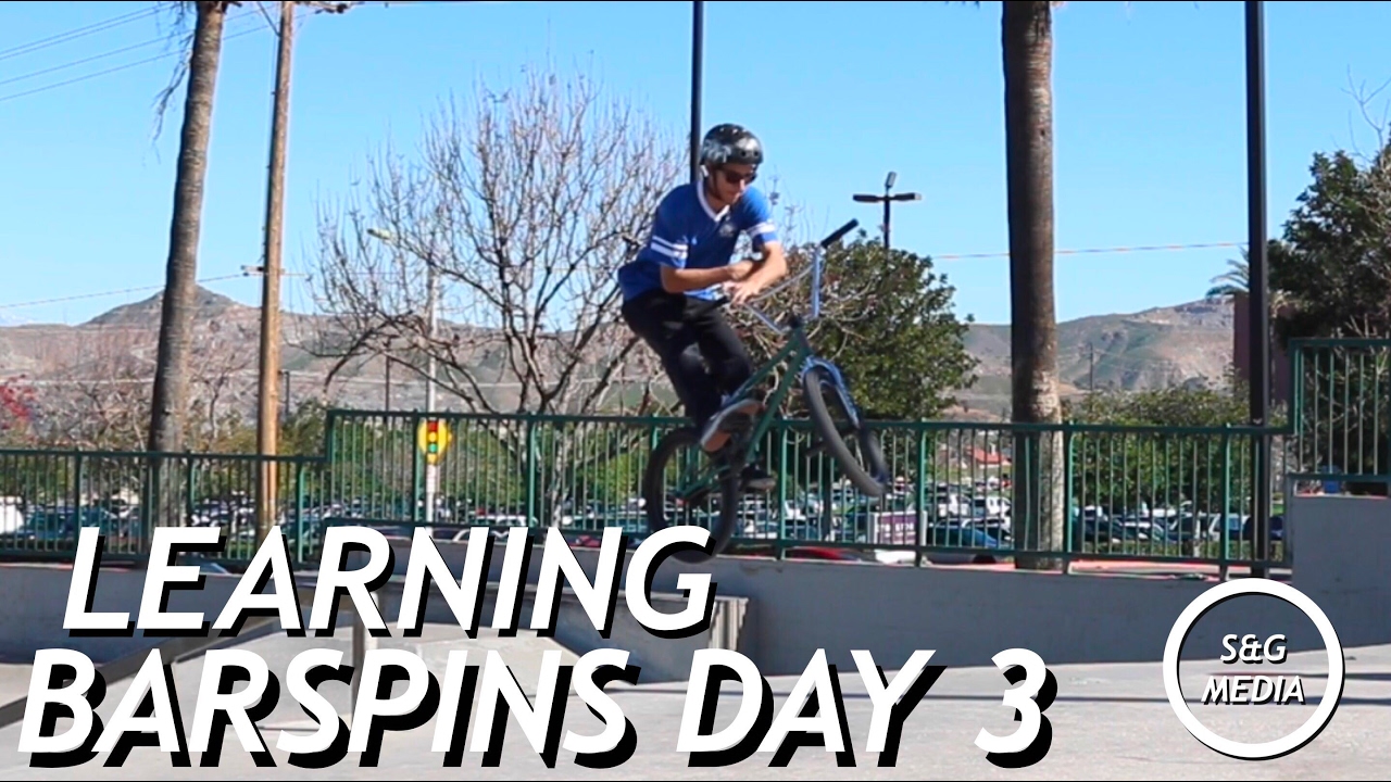 Learning barspins day 3