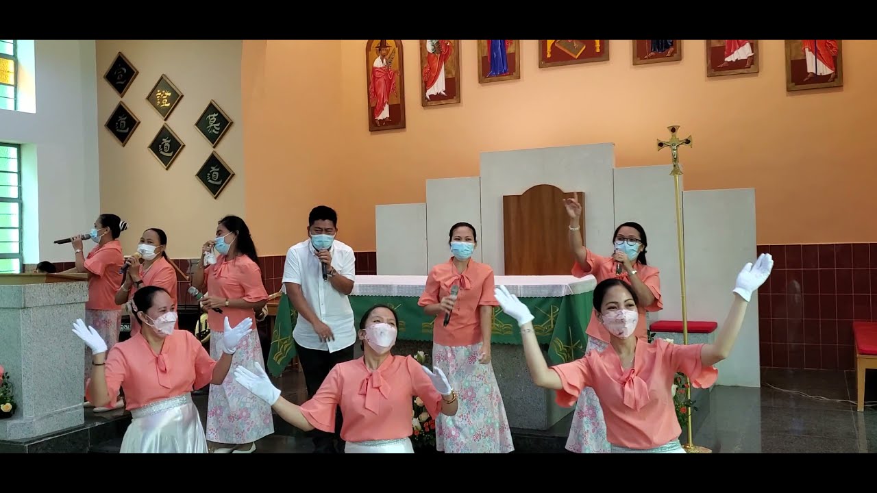 Tayo ng Magpuri (Ang the best ang ibigay) Joyful dance/Choir and Dancers Saturday Group.