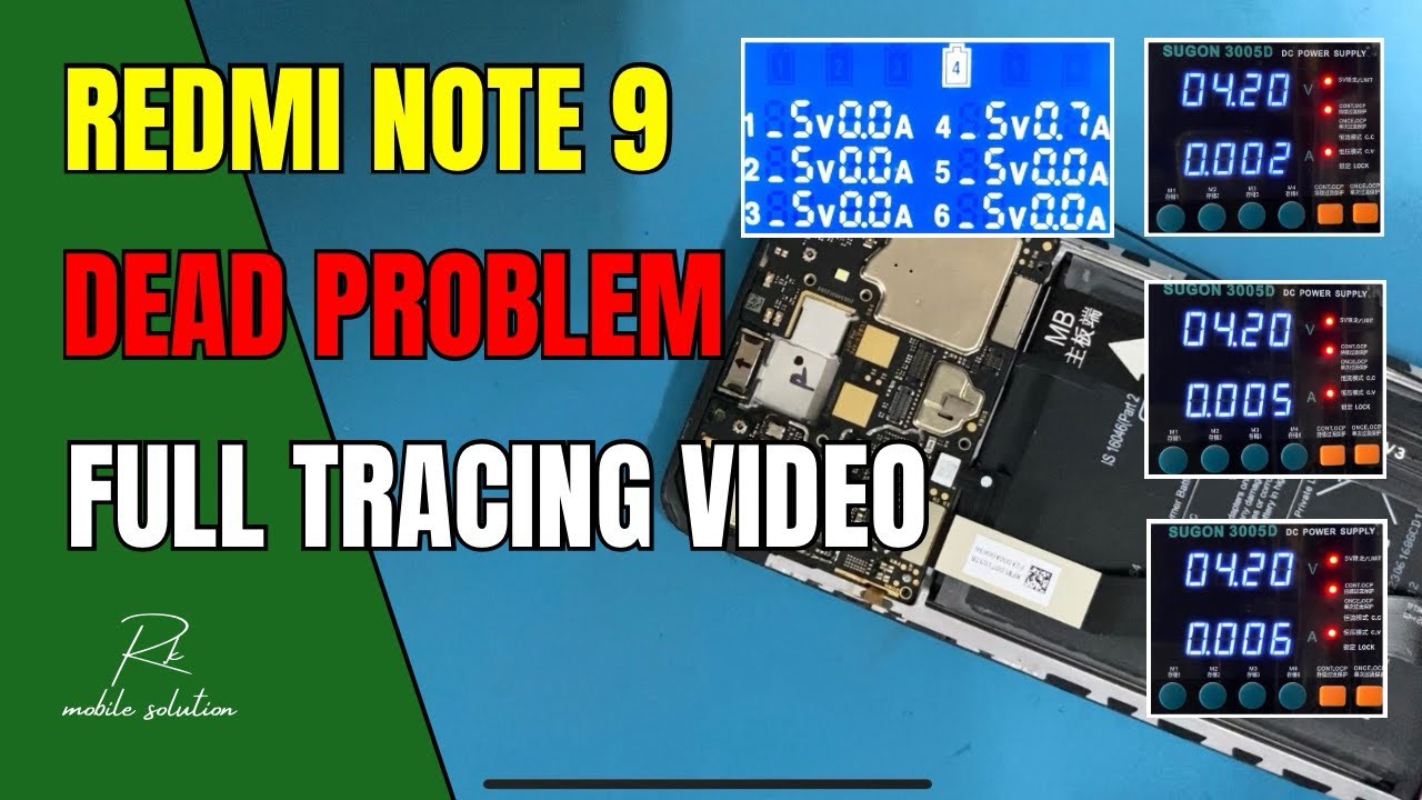 Redmi Note 9 Dead Solution | Redmi Note 9 Not Turning On | Xiaomi Note 9 Dead Solution