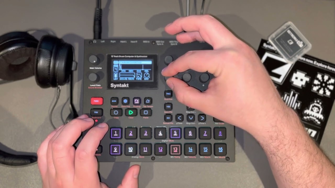 100% Elektron Syntakt | Jam #02 |  Hypnotic Techno