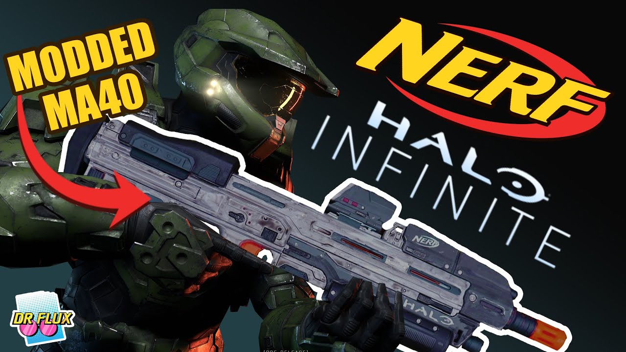 Modded Nerf Halo Infinite MA40 hits 170 FPS!