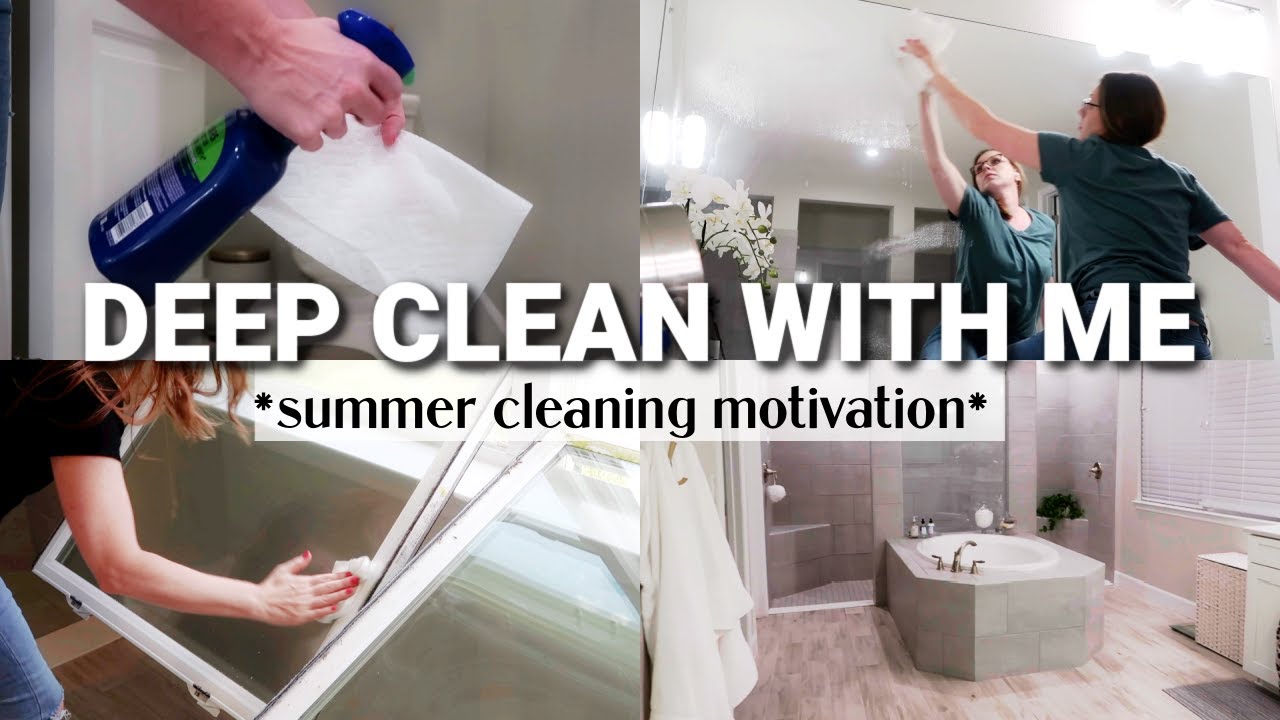 MASSIVE SUMMER DEEP CLEANING MOTIVATION |  DECLUTTER + ORGANIZE
