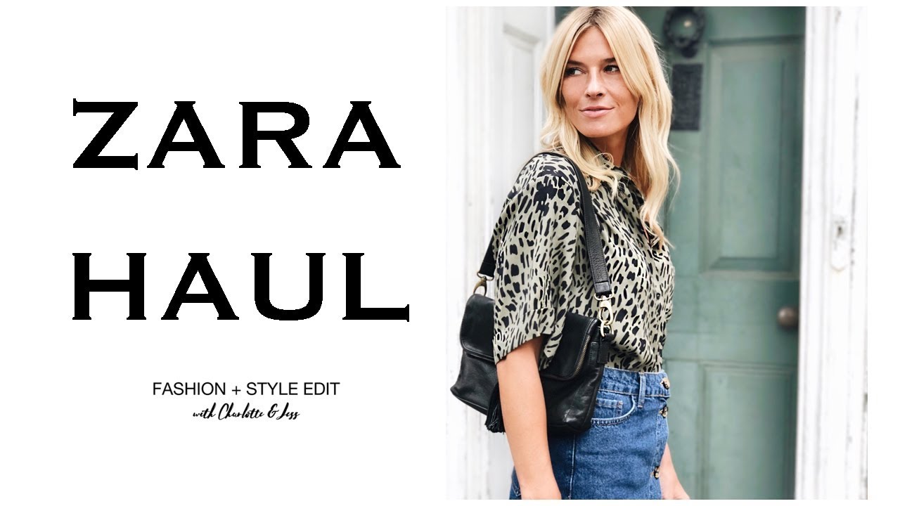 Zara haul | Transitional Autumn Winter 18 Fashion