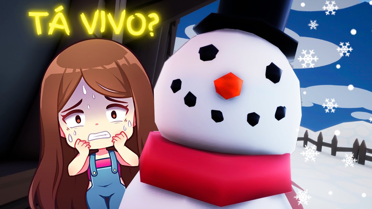 COMO FAZER UM BONECO DE NEVE? (How to Build a Snowman)