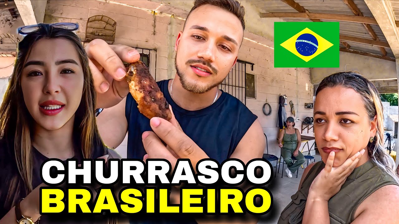 Nosso Primeiro Churrasco no Brasil 🇧🇷