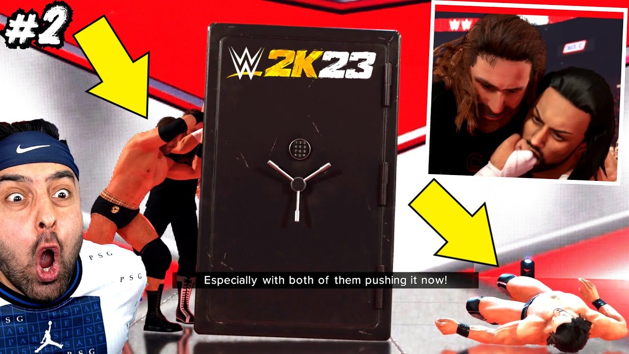 BENİ ÖLDÜRMEYE ÇALIŞTILAR 😱 ÜSTÜME KASA DEVİRDİLER ? WWE 2K23 KARİYER #2
