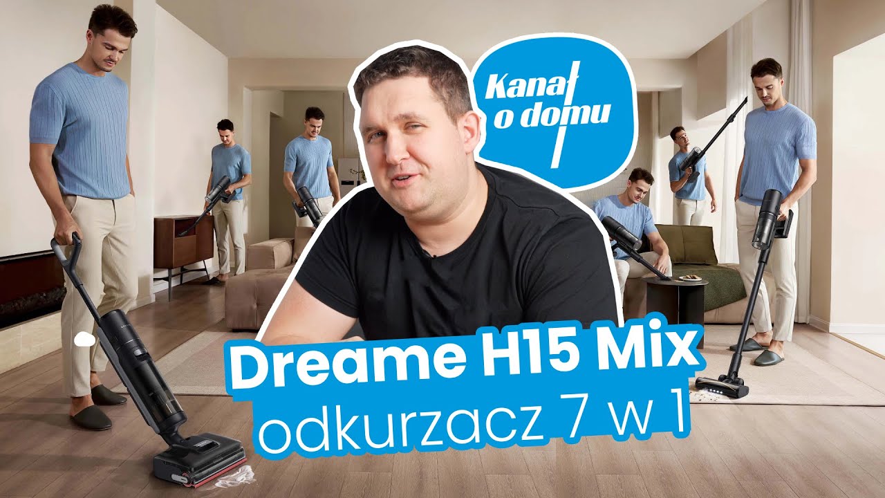 Dreame H15 Mix. Odkurzacz WSZYSTKO W JEDNYM