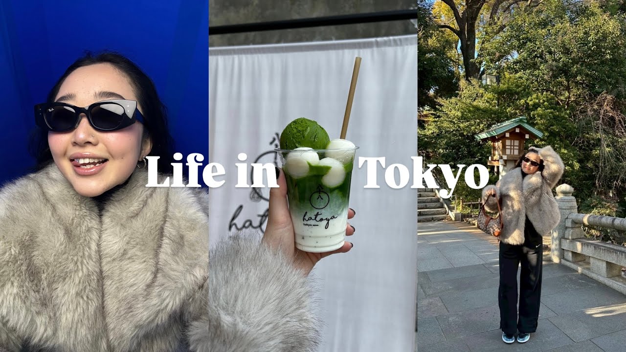 東京日常🗼 食べる＆飲むの日々VLOG😋（焼肉,カフェ,初詣, 一番くじ,中国料理）