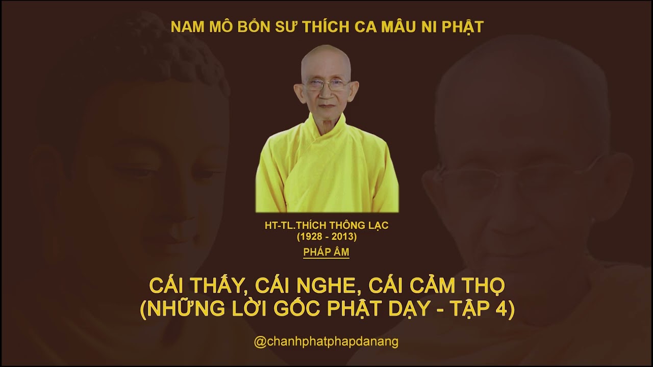 Cái thấy, cái nghe, cái cảm thọ