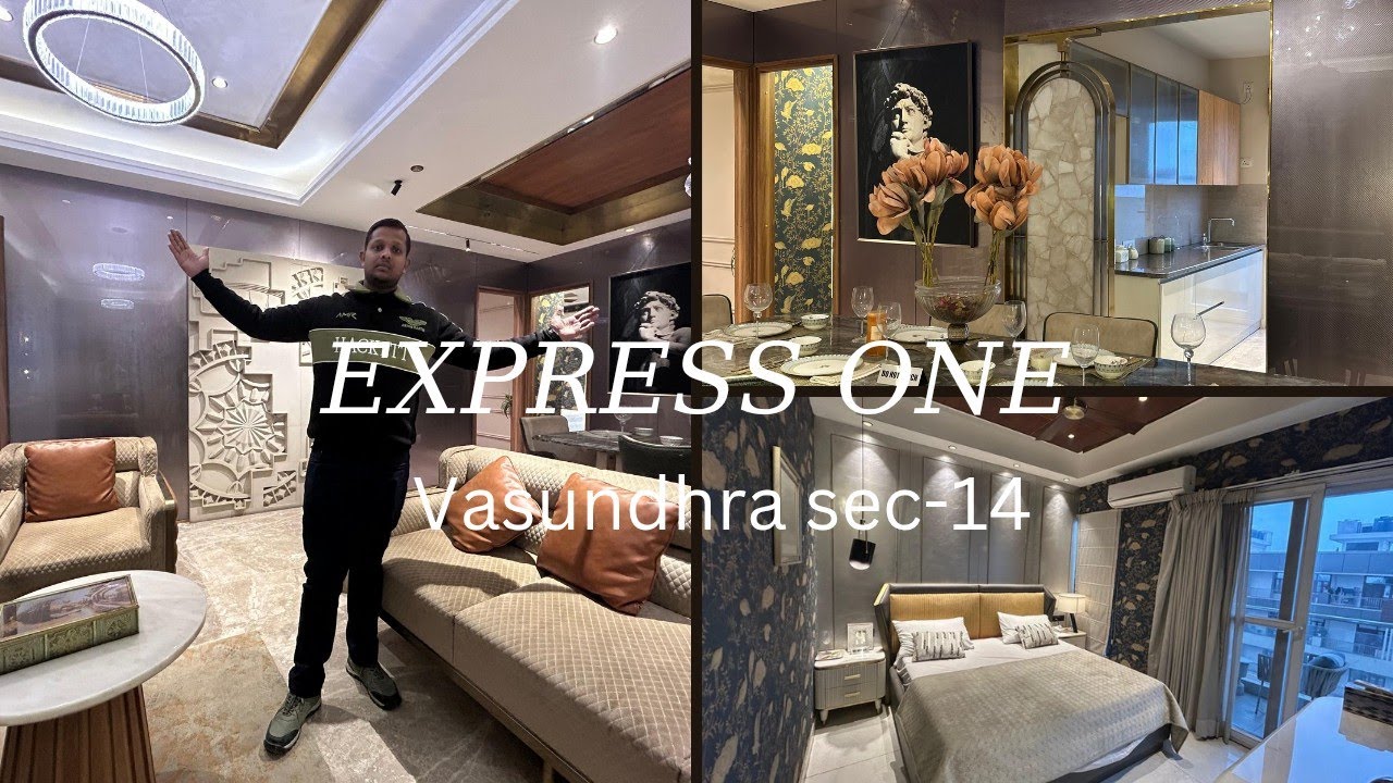 EXPRESS ONE VASUNDHARA SEC-14||3&4 BHK LUXURY APARTMENTS ||call us -7417572616/9958006535