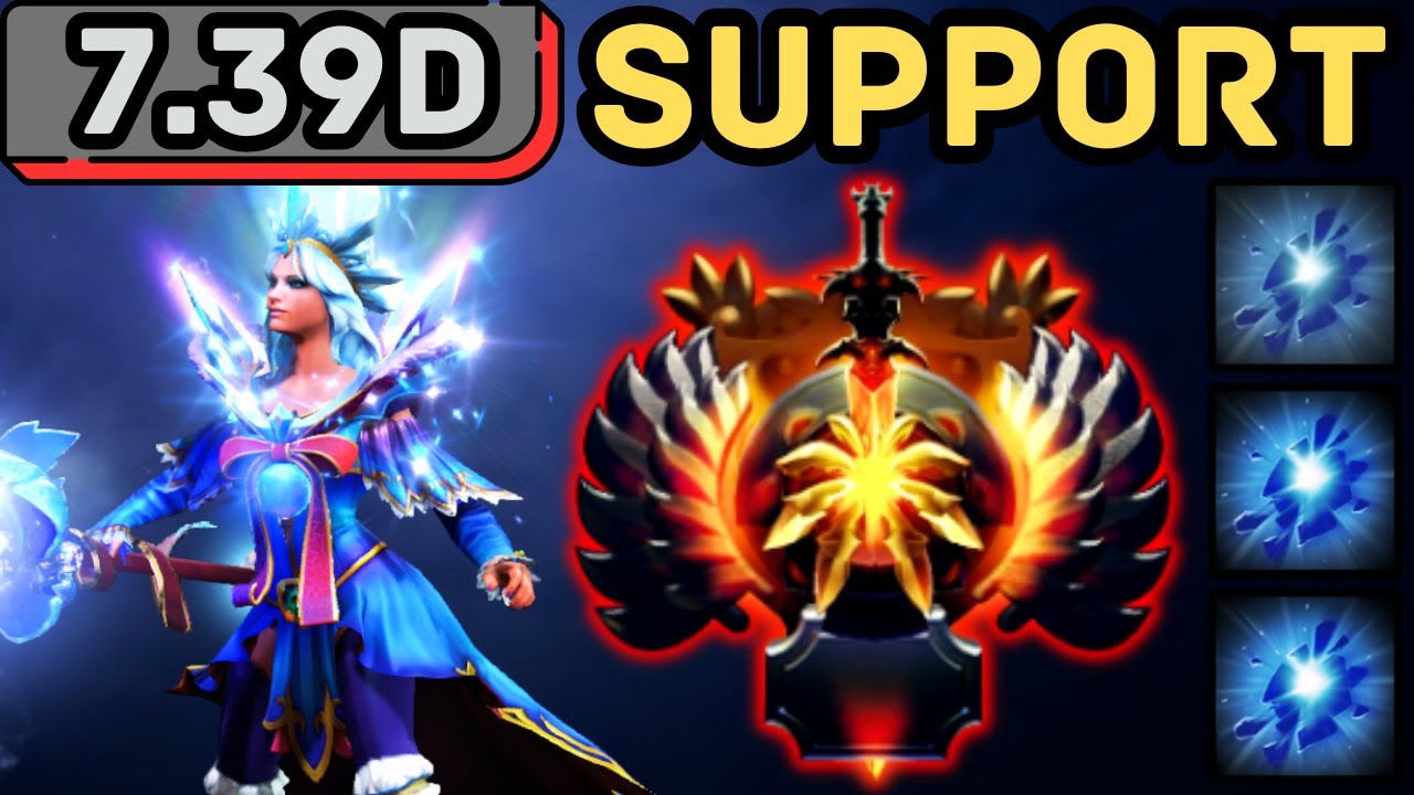 🔥 THIS IS HOW CRYSTAL MAIDEN HARD SUPPORT MAKES ENEMIES SUFFER | DOTA 2 🔥