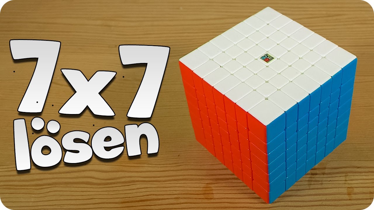 7x7 Cube Tutorial | sehr einfach in 9 Schritten l&ouml;sen