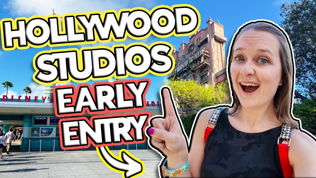 ПРОСТАЯ СТРАТЕГИЯ РАННЕГО ВХОДА В Hollywood Studios! (ЛУЧШИЕ аттракционы для Rope Drop)