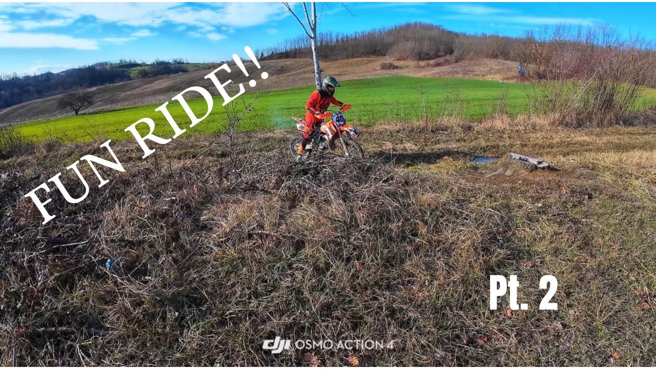 Fun ride on a KX250F and a KTM SX85! (Pt. 2)