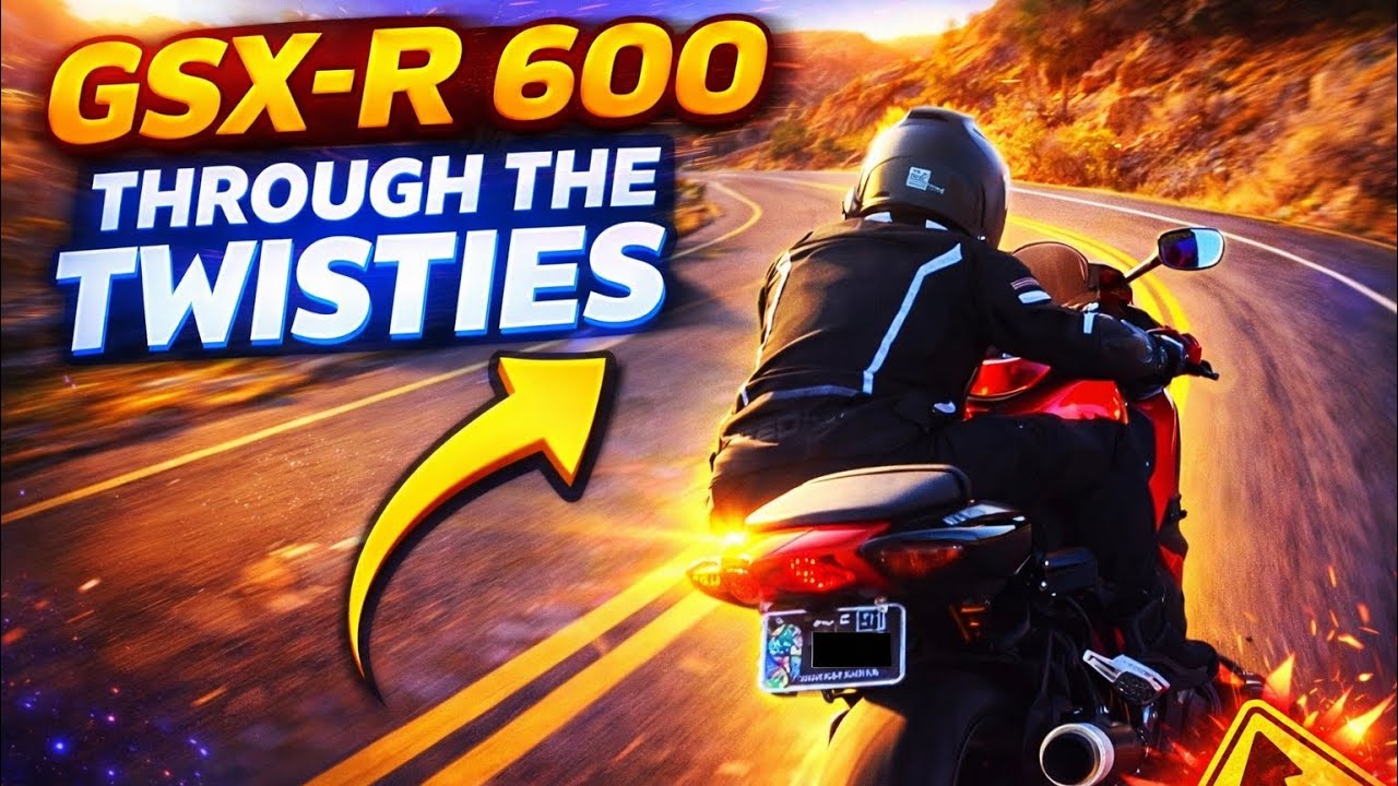 GSXR 600 Through Twisties