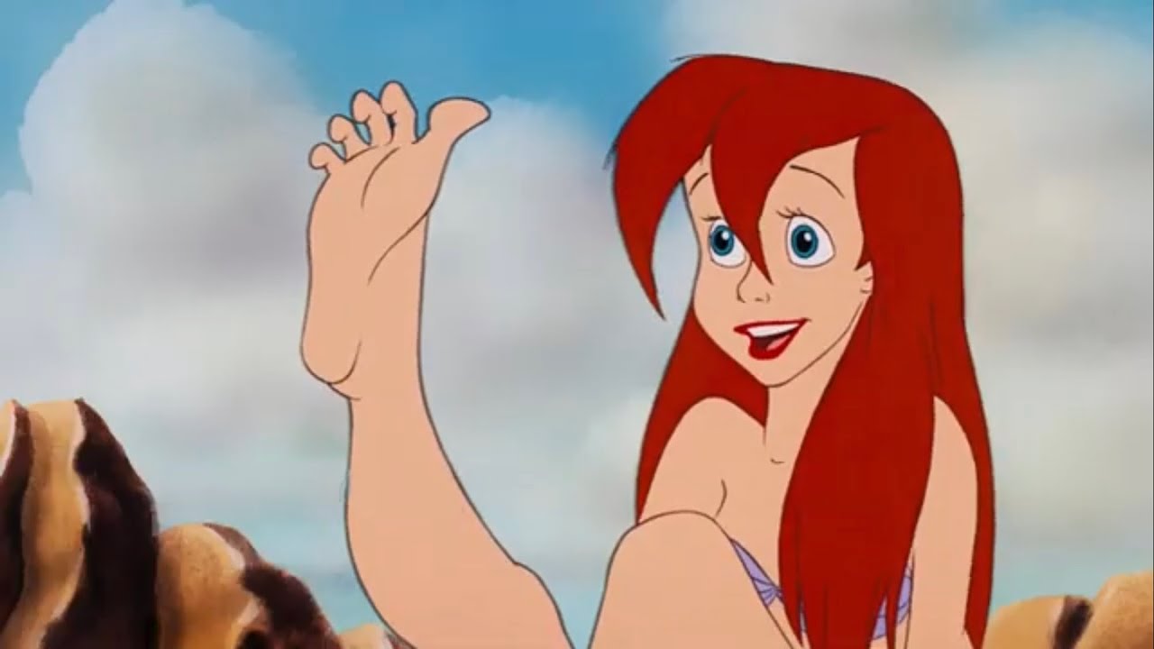 Ariel's feet scenes | The Little Mermaid