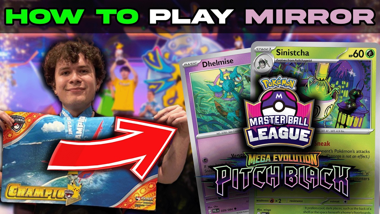 Learning The NEW Hide n Sneak Mirror |  Pitch Black Pokemon TCG Gameplay