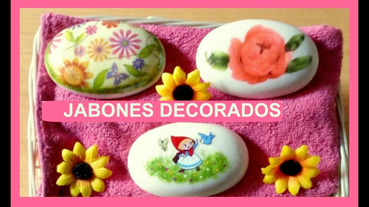 JABONES DECORADOS - MI ATELIER