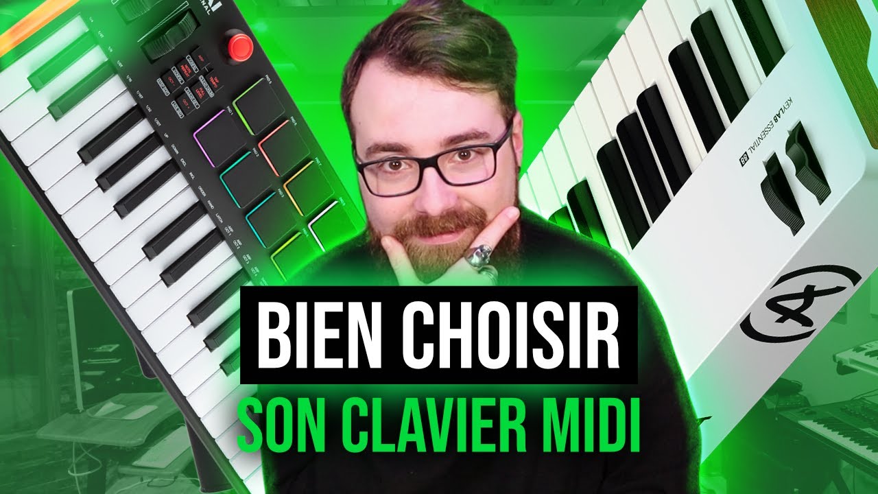 Comment bien choisir son clavier MIDI - Guide d'achat