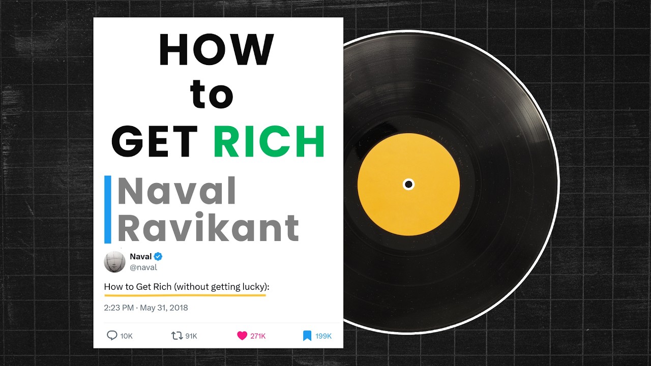 How to Get Rich (without getting lucky)